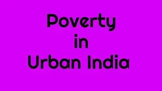IE - URBAN POVERTY