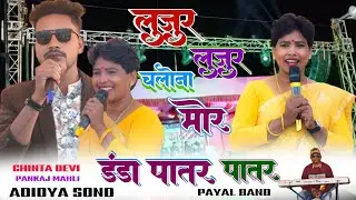 🌿लूजुर लूजुर चलोना मोर डंडा पातर पातर /Arkestra Program/ Pankaj Mahli/Chinta Devi new Nagpuri song 