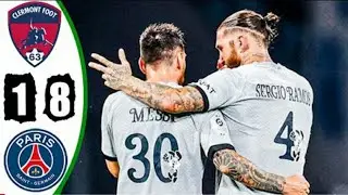 Clermont vs PSG 1-8 Extеndеd Hіghlіghts & Goals 2022 HD
