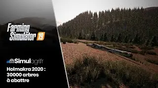 Holmakra 2020 : 30000 arbres &agrave; abattre sur Farming Simulator 19