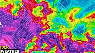 European Weather | ECMWF Model Precipitation February 15, 2026 - RainStorms In Europe