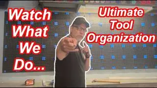 Insane Tool Wall Build! DIY Multiboard System You Can Copy for Your Own Garage
