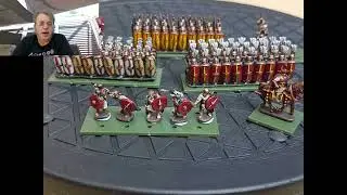 Epic Battles Hail Caesar- The Romans, History and my first painting of the sprues.