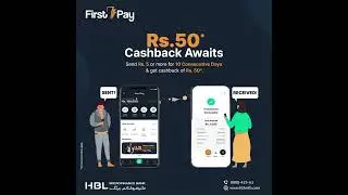 Get Rs. 50* Cashback on 10 Days Consecutive Transactions!