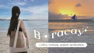 Boracay Vlog 2022 🐚 cafes and restos, scorpio season, a sunset 🌊
