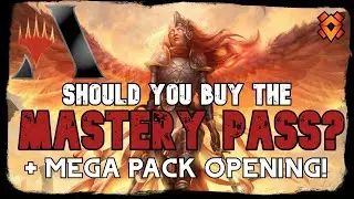 Should You Buy the MTG ARENA MASTERY PASS? Jay Villain Does the Math!  + Mega Pack Opening!