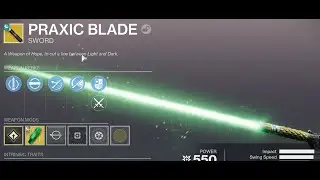 Full Lengedary Renegades Campaign (Day 1) Fire & Ice Exotic Mission | Praxic Blade