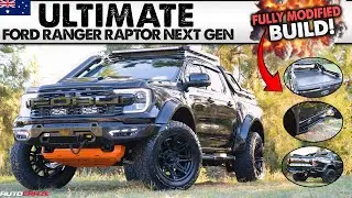Ford Ranger Raptor Next-Gen 2024🔥FULLY MODIFIED BUILD w/ Unique HAMER Mods & New Roller Shutter!