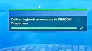 Deliver Legendary Weapons To SHADOW or GHOST Dropboxes(FULL MAP Included)Fortnite - Midas Mission