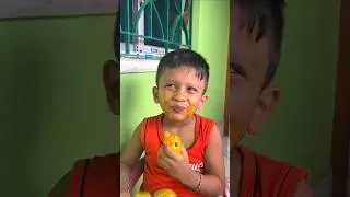 Jihan বাবুর আম 🥭 খাওয়া 🤪😱😂।#shorts #jihanshorts #jihan #comedy #funny #trendingshorts