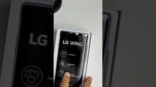 LG Wing Unboxing in 30 sec-ThisThing is Wild #LGWing #short #UnboxTherapy