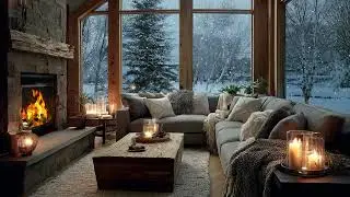 Winter Sound Moving Gently Indoors 🌿 Letting Cold Hours Feel Soft and Unforced Inside