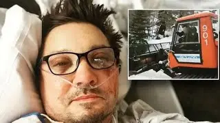Jeremy Renner's Resilience: A Year After Near-Fatal Snowplow Accident, Focused on Fighting for Life.