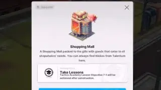 Shopping Mall Blueprint Chapter 8 (Nikke)
