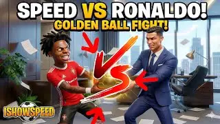 IShowSpeed STEALS Ballon d'Or from RONALDO?! (Animated Movie) 😱⚽️