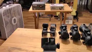 Vortex Viper vs Burris Fastfire 3  -- red dot shootout