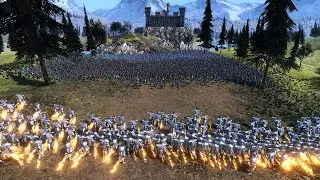 INVASION OF 300 SOUL TYRANTS AGAINST 12,000 MEDIEVAL ARMYS CASTLE