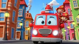 Fire Truck Alphabet Rescue Song for Kids | ABC Song, Alphabet Learning, Nursery Rhymes & Baby Songs