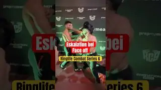Stress zwischen Waheed und Issam bei Ringlife Combat Series 6. #ringlife #combat #bareknucklenews