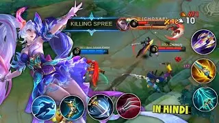 Miss Layla High Crit Damage || Hindi Dubbed|| Mlbb India 