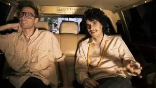 Riding in Client Liaison&rsquo;s off white limousine