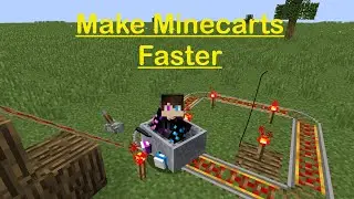 How to Make Minecarts faster In Minecraft. [Java Edition 1.21]