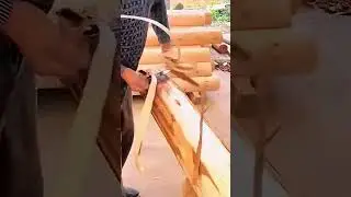 Amazing process of peeling tree bark in traditional easy way #shorts