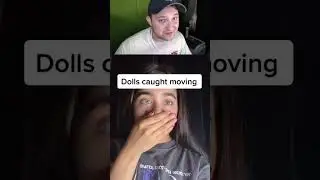 Dolls Caught Moving on CAMERA! #Shorts
