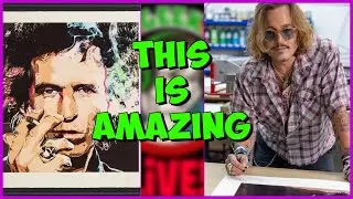 Johnny Depp SELLS OUT Art Gallery within record time!!