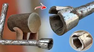 Genius Mechanic Fixes Broken L Handle Wrench Socket Incredible Repair Trick Technique of