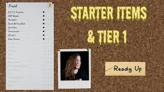 Starter Items and TIER 1 HOW TO Identify the ghost in PHASMOPHOBIA