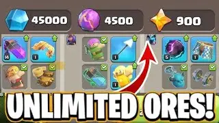 Unlimited Ores Glitch after October Update in #clashofclans #gaming #coc 