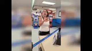Anti-Mask Karen Kicked Out Of Wallmart 😂😂😂