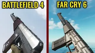 Far Cry 6 vs Battlefield 4 - Weapons Comparison