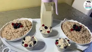 Sombi Guerté /Rice Pudding with Peanut powder /Riz au lait avec bouillie d'arachide