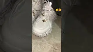 Style your shoes with shoe charms 😍#shortvideo #shoescharms #zudio #viralvideo #charms