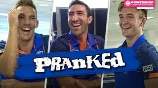 North Melbourne AFL players in ultimate prank