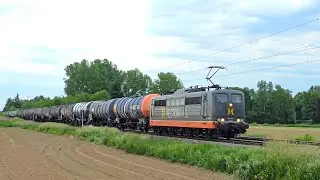 Hector 151er, Beaconrail 193er (neues Design) RHC 193er und weiterer Zugverkehr