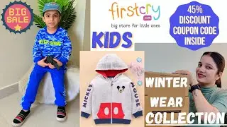 Firstcry Winter Shopping Haul 2022 | Firstcry Latest Winter Collection 2022 | Saru's Empire