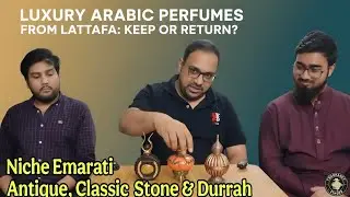 Lattafa NICHE EMARAT Antique, Classic Stone & Durrah Review | should you BLIND BUY?