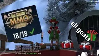 How to unlock all goats in mmo in goat simulator pocket edition #gaming