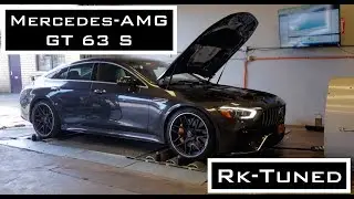 Тюнинг Mercedes - AMG GT 63 S + ВХОД В РЕЖИМ DYNO