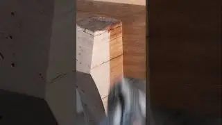 Рискованная отделка стальной ватой