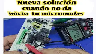 No da inicio y no es problema de los botones CHECA LA NUEVA SOLUCION TARJETAS MIDEA  EN MICROONDAS 