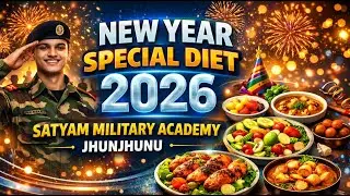 New Year Special Diet in Mess | Satyam Military Academy Jhunjhunu | Healthy Start of 2026 #NewYear