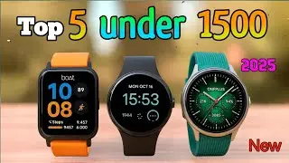 &ldquo;Top 5 Smartwatches Under ₹1500 in India 2025 | Best Budget Smartwatch Hindi&rdquo;