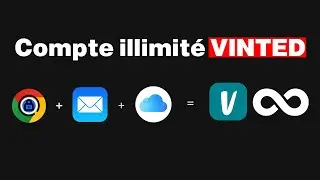 Comment cr&eacute;er des comptes VINTED en illimit&eacute; (sans blocage)