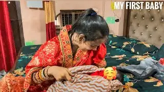 Baby का Naam Karan ❤️ || My Fist baby 👶🏻 || Baby Face reveal || #vlog #its_crazy_parul1 