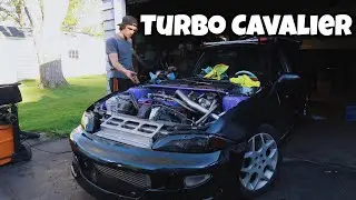 WE DROVE THE TURBO CAVALIER kinda : TURBO CAVALIER With Crazy Exhaust!