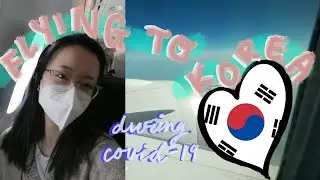 Flying to Korea during COVID-19 || First Time on Korean Air + Quarantine Room Tour!